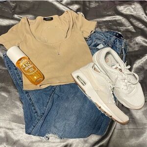 Forever 21, small, tan